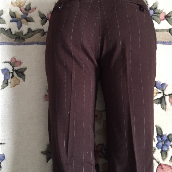 Delia’s-Brown & Light Blue Pants Size 0 - Picture 4 of 5